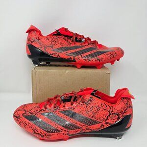 Adidas Adizero Electric II Size 12.5 Men Football Cleats Bright Red IE3895 NWOB